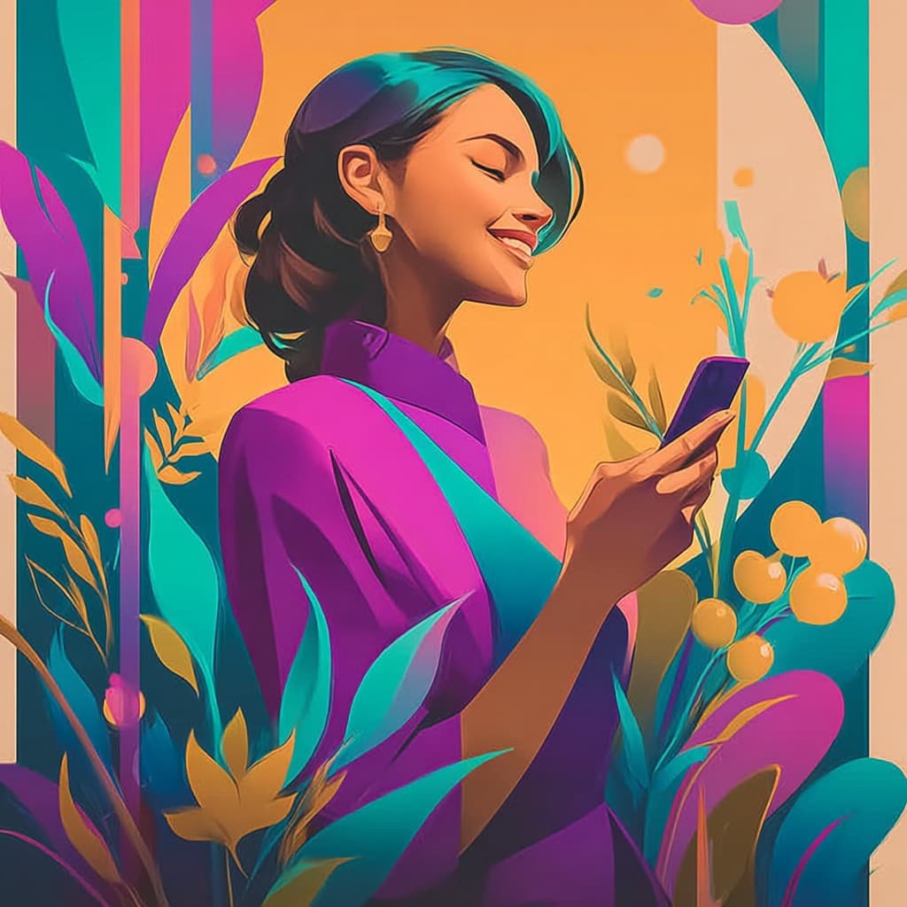 BeautyBae hero illustration